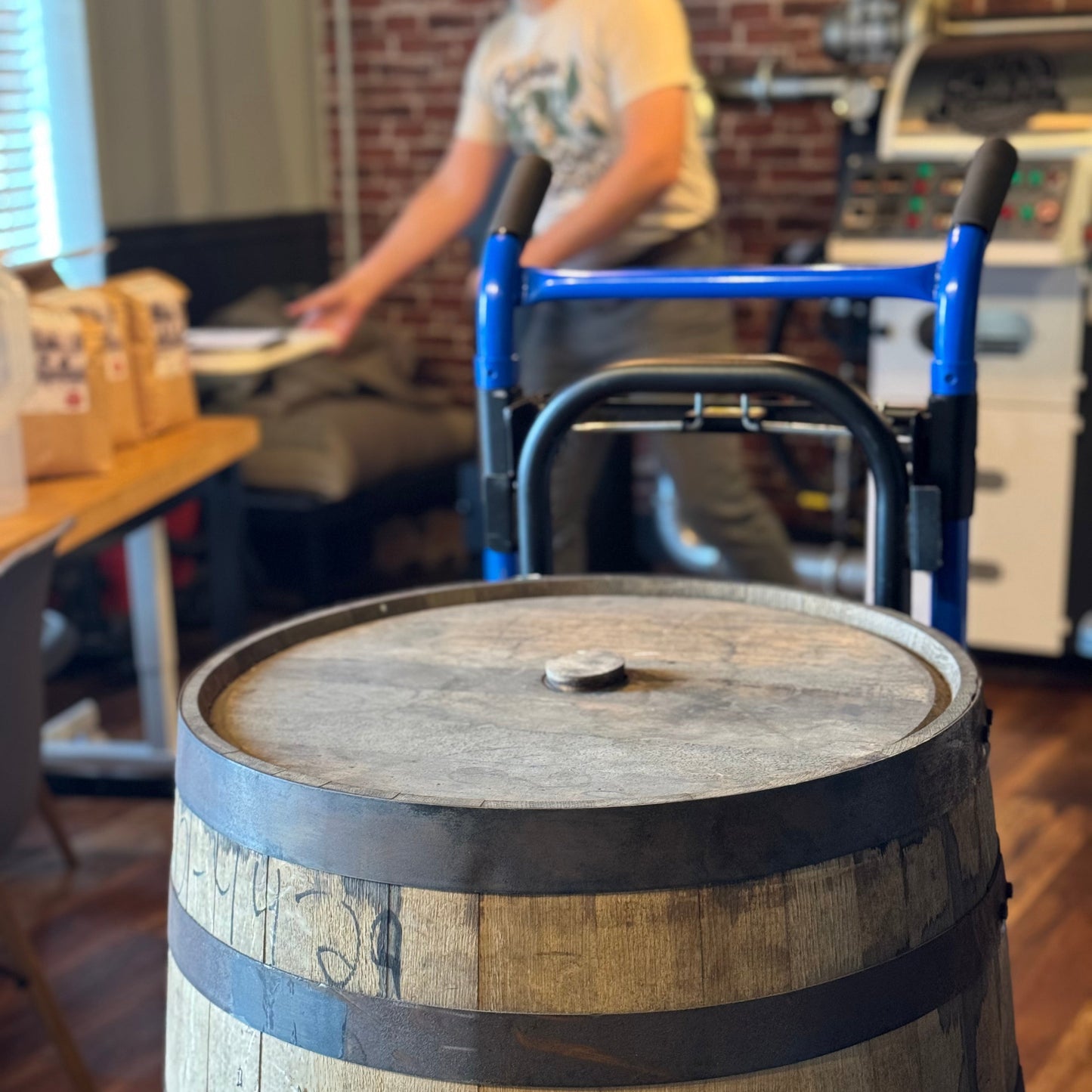 Bourbon Barrel Aged Coffee Beans